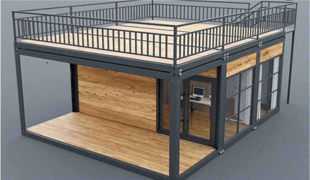 Container Home + Balcony 10