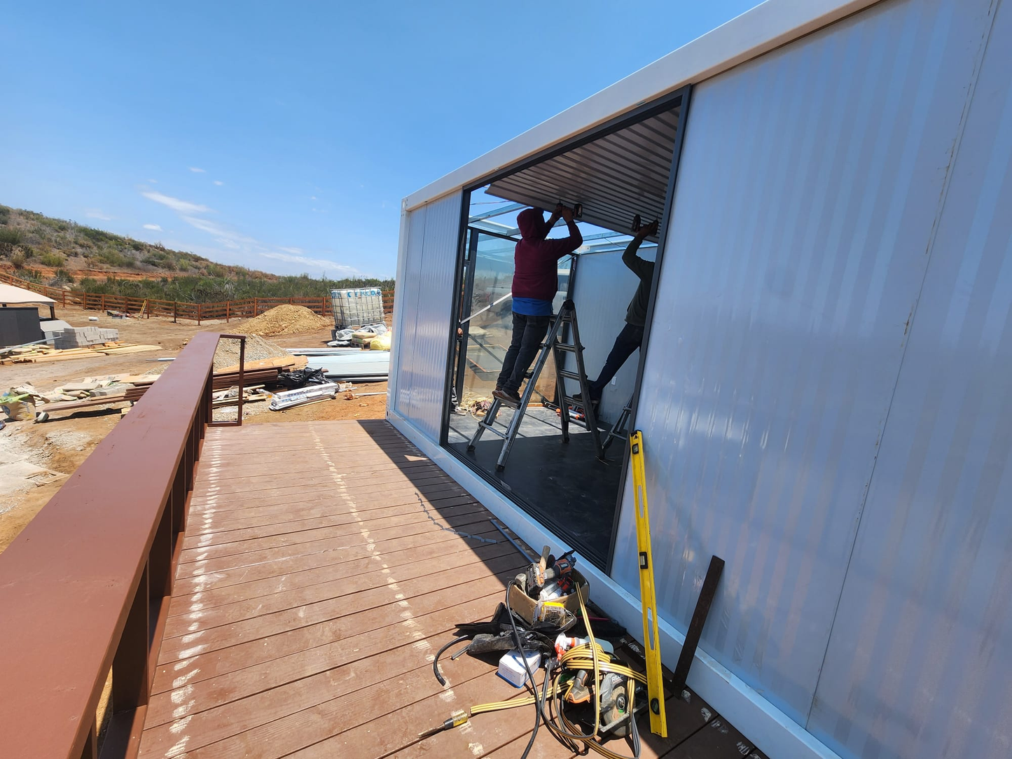 Luxury Model Container Home - White Edition (6M)