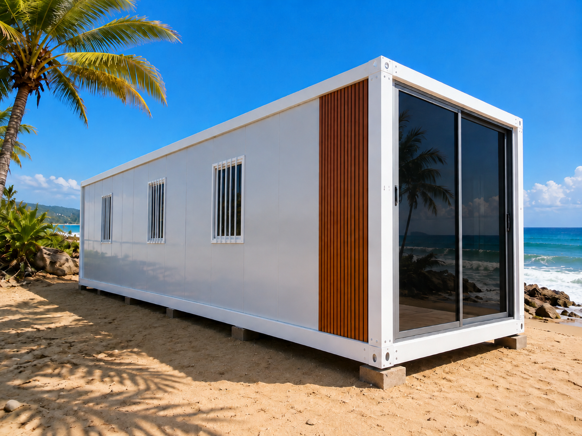 Pro 9M prefabricated container.