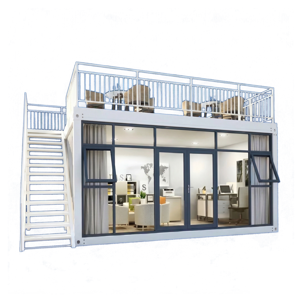 Luxury Model Container Home - White Edition (6M)