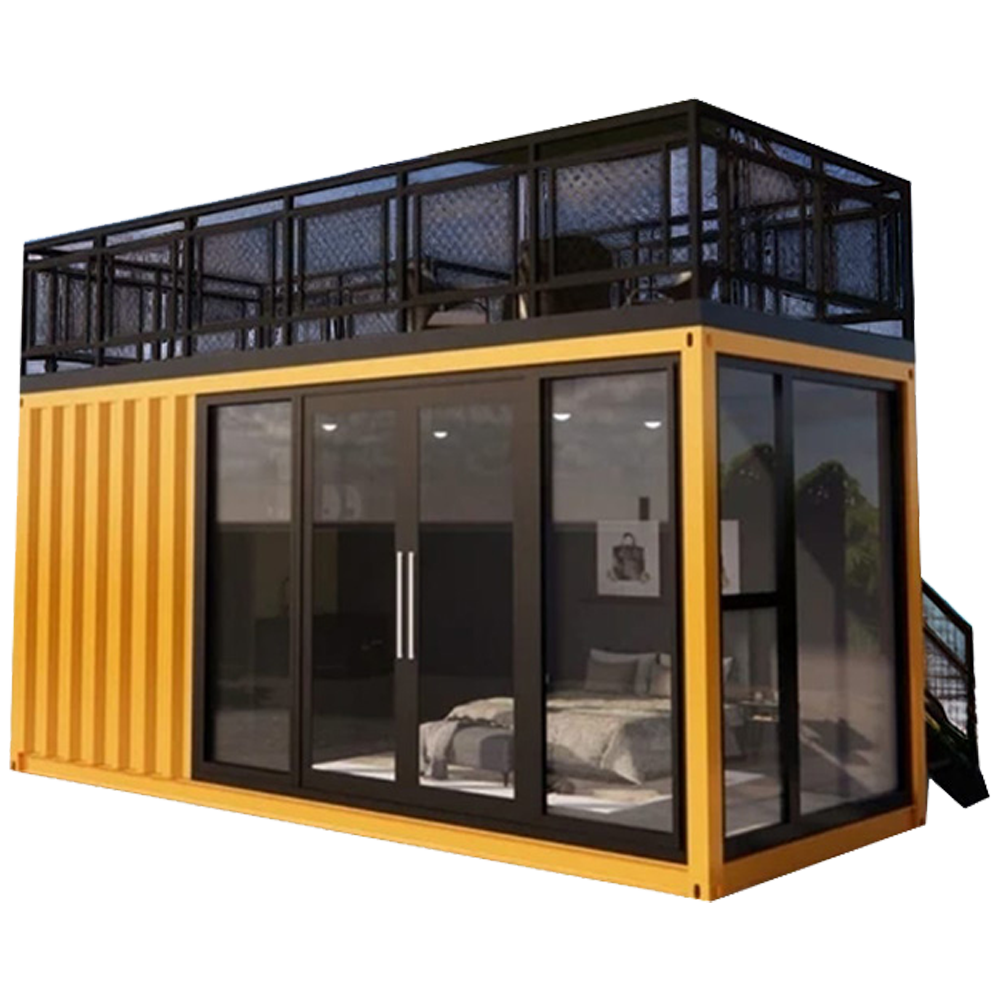 Luxury Model Container Home - Yellow Edition